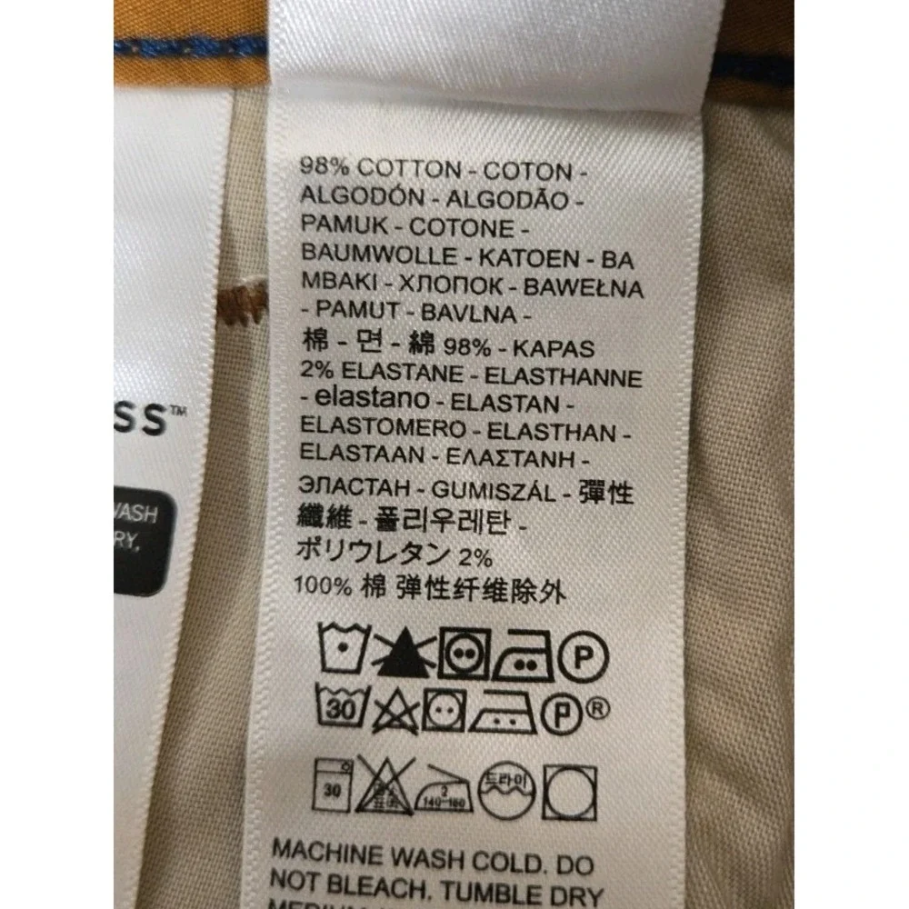 Levi's XX Cargo Taper Pants Mens 33x30 Stretch Sits Below Waist Ginger Brown NEW